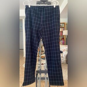 Adorable Jjill plaid leggings size 10
